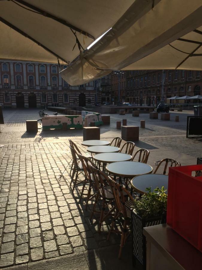 Appartement Toulouse plein centre-jusqu'à 4 personnes-Parking et Petit déjeuner inclus Esterno foto